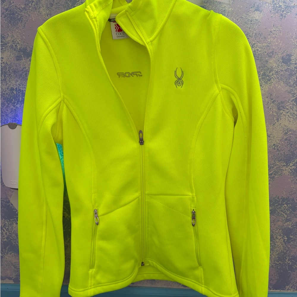 Spyder Women's Bright Yellow Ski Jacket